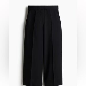 Elegant Black Women's Wide-Leg Pants